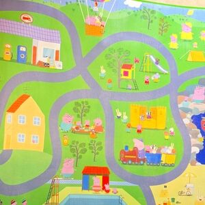 Peppa Pig Adventure Play Mat 60x45 in Playtime Imagine‎ Town With Road